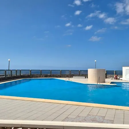 Amazing Atlantic View With Private Garden Oceanfront Apartment Arona (Tenerife)